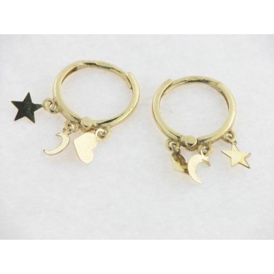 Pendientes Aro Colgantes Pendientes Aro Colgantes