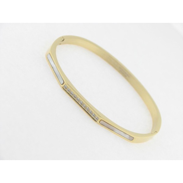 Viceroy Pulsera Acero Chapado Piedras