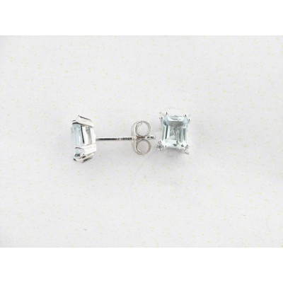 Pendientes Oro Blanco Piedras Pendientes Oro Blanco Piedras