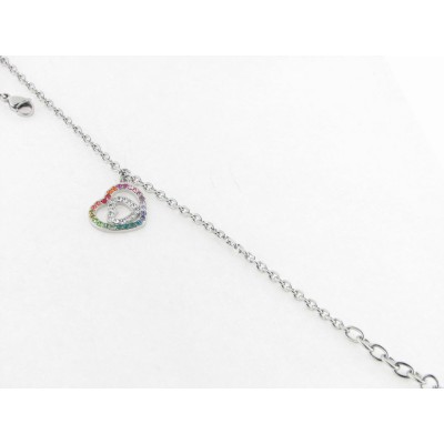 Lotus Pulsera Acero Piedras Lotus Pulsera Acero Piedras