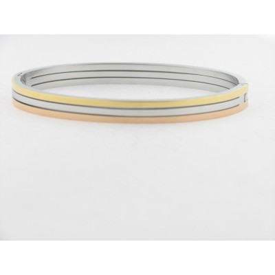 Pulsera Aro Acero Tricolor Pulsera Aro Acero Tricolor