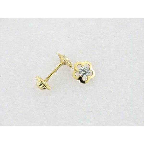 Pendientes Oro Piedra