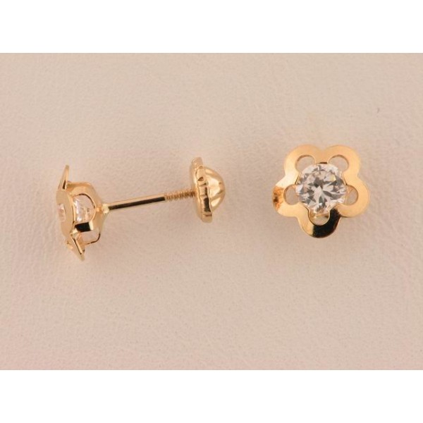 Pendientes Oro Piedras