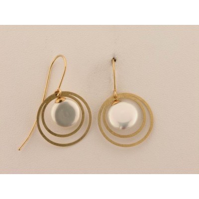 Pendientes Oro Perlas Pendientes Oro Perlas
